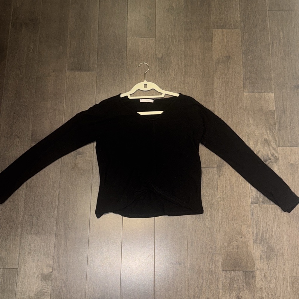 Black Long Sleeve Women's Top